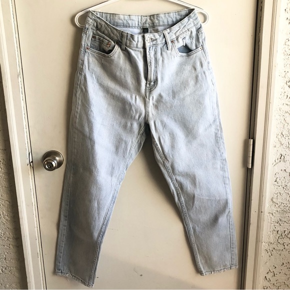 wild fable Denim - Wild Fable Light Wash High Rise Denim Mom Jeans